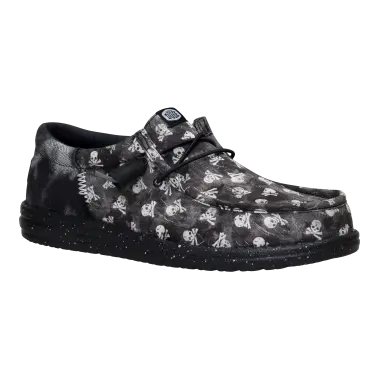 Hey Dude Wally Funk Skull Print Men's - Browns Shoe Fit Company